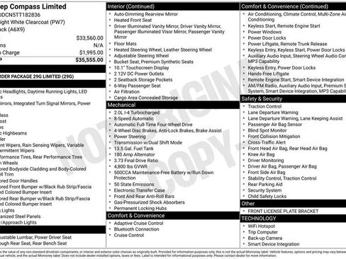 Used 2026 Jeep Compass Limited AWD/4WD image 2