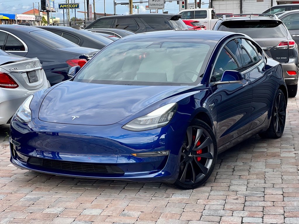 Used 2020 Tesla Model 3 Performance AWD/4WD image 34