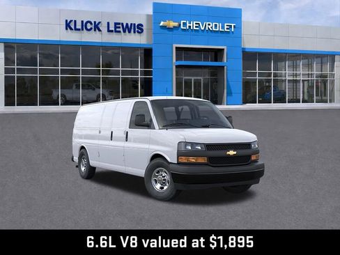 New 2026 Chevrolet Express 3500 Extended w/ Driver Convenience Package RWD image 1