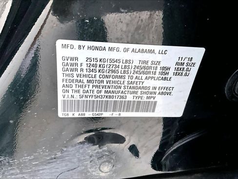 Used 2019 Honda Pilot EX image 33