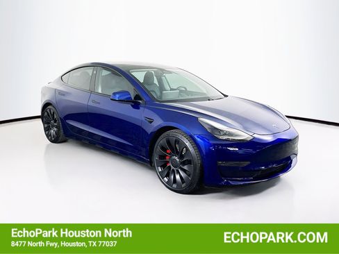 Used 2021 Tesla Model 3 Performance image 1