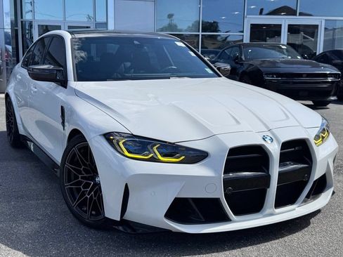 Used 2024 BMW M3 w/ M Carbon Exterior Package RWD image 1
