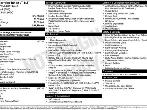 Used 2021 Chevrolet Tahoe LT image 6