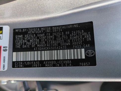 Certified 2025 Toyota Camry LE FWD image 15