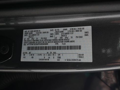 Used 2023 Ford F150 Lariat w/ Equipment Group 502A High image 40