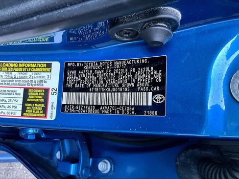 Used 2018 Toyota Camry SE w/ Audio Package FWD image 34