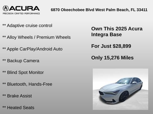 Used 2025 Acura Integra A-Spec FWD image 6