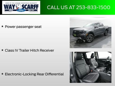 New 2025 Ford Ranger Lariat w/ FX4 Off-Road Package image 31