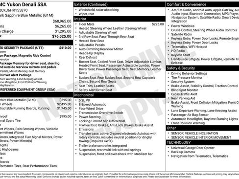 Used 2017 GMC Yukon Denali w/ Enhanced Security Package image 2