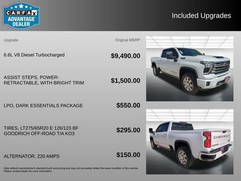Used 2024 Chevrolet Silverado 2500 High Country w/ LPO, Dark Essentials Package image 3