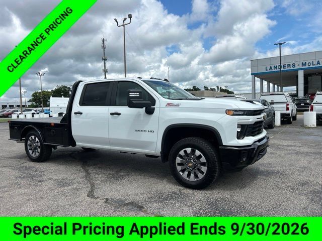 New 2025 Chevrolet Silverado 2500 Custom w/ Custom Value Package AWD/4WD image 1