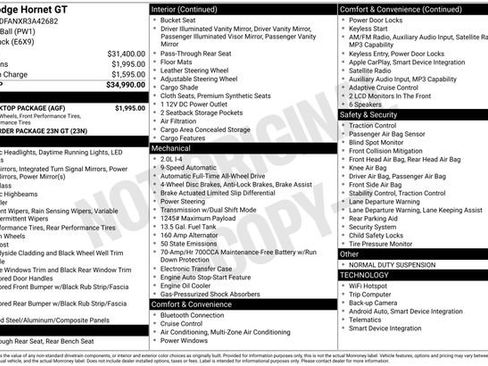 Used 2024 Dodge Hornet GT w/ GT Blacktop Package image 5