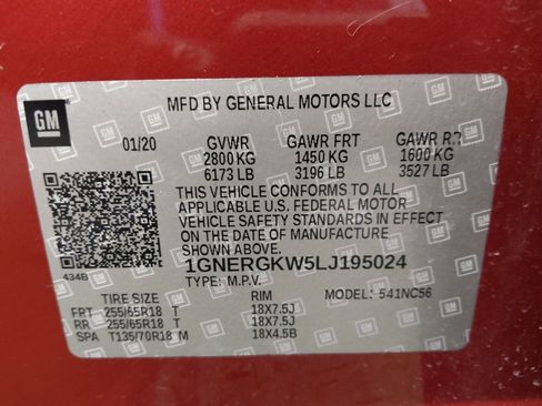 Used 2020 Chevrolet Traverse LT FWD image 33