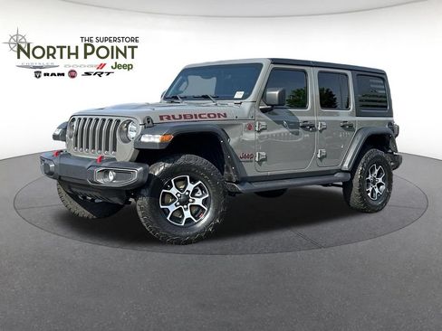 Used 2022 Jeep Wrangler Unlimited Rubicon w/ Cold Weather Group AWD/4WD image 1