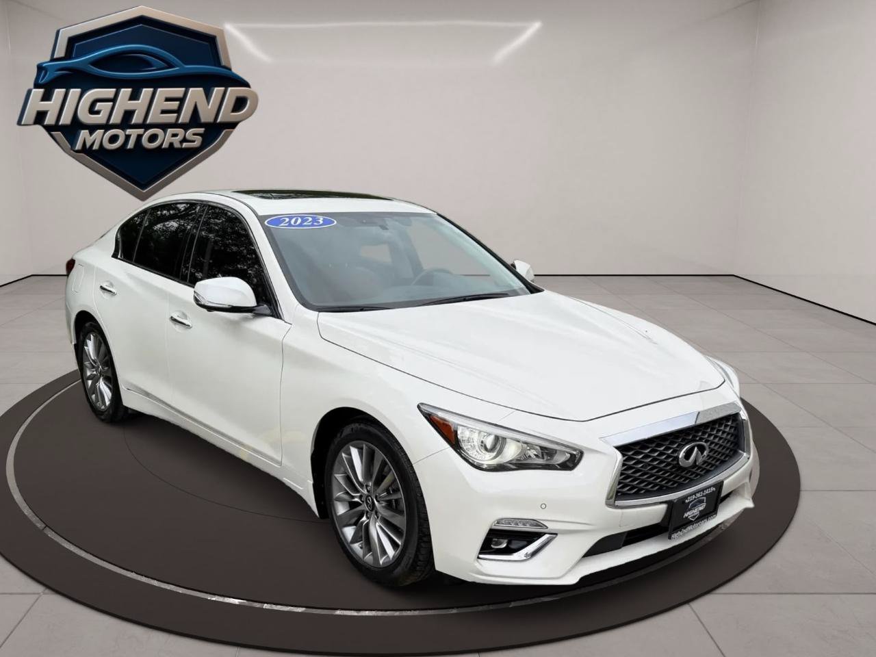 Used 2023 INFINITI Q50 Luxe w/ Cargo Package AWD/4WD image 8