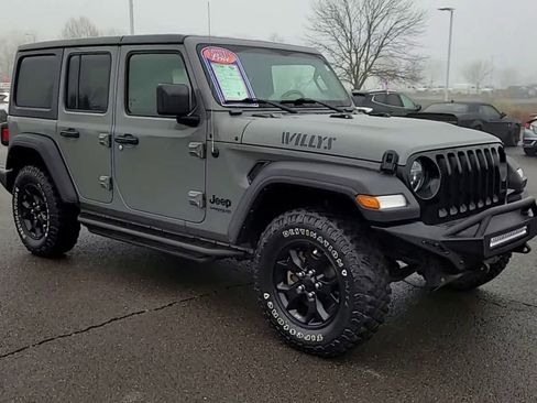 Used 2021 Jeep Wrangler Unlimited Sport image 2