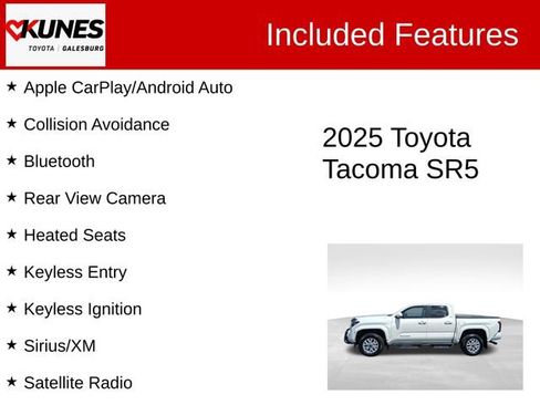 Used 2025 Toyota Tacoma SR5 AWD/4WD image 2