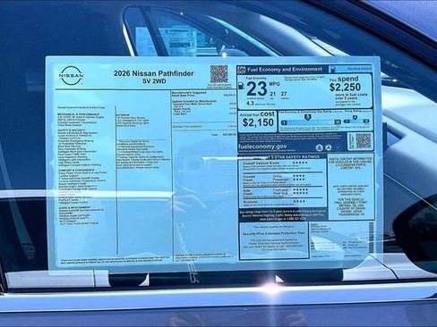 New 2026 Nissan Pathfinder SV FWD image 12