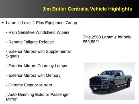 Used 2026 RAM 2500 Laramie w/ Night Edition AWD/4WD image 12
