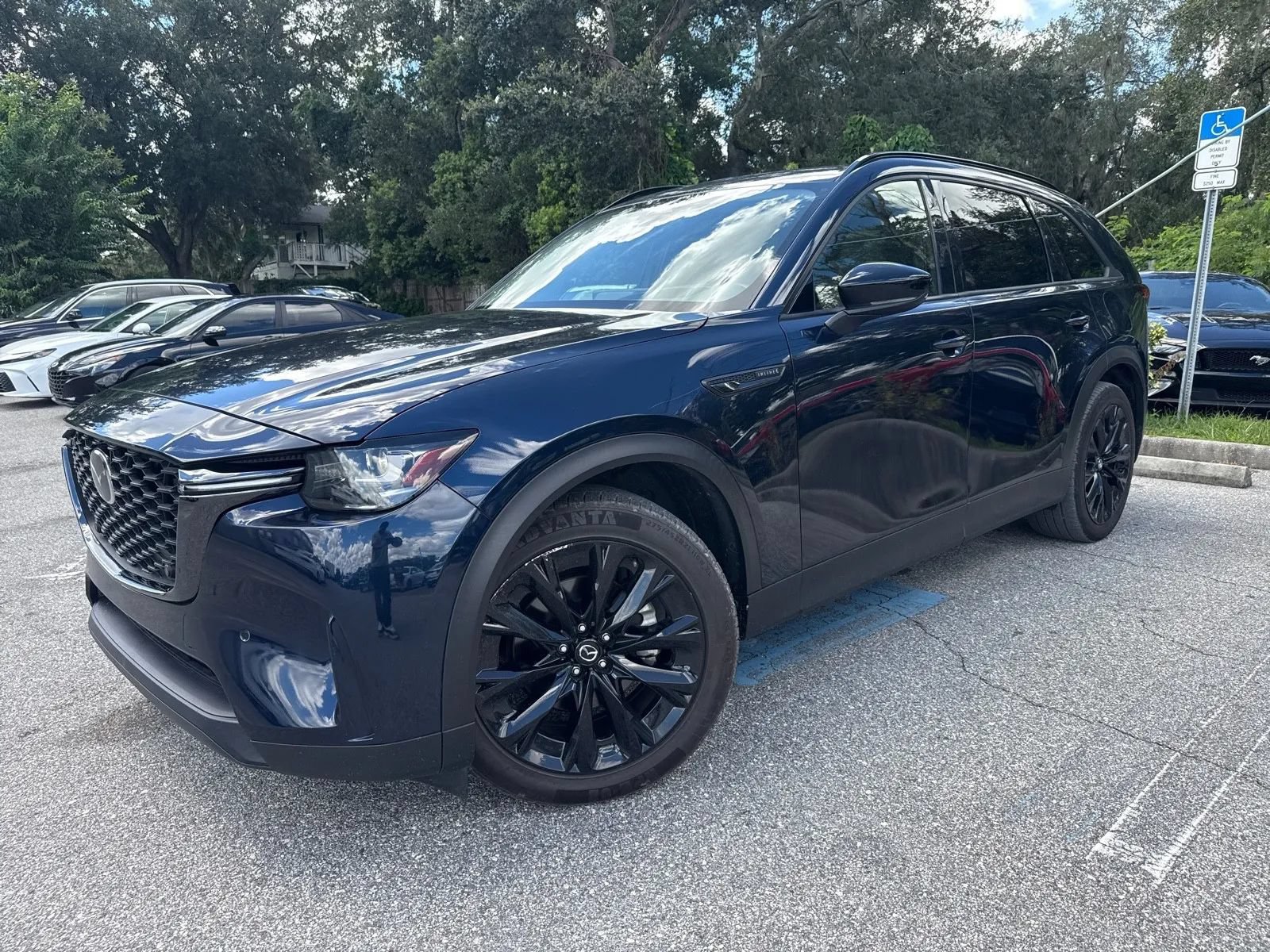 Used 2025 MAZDA CX-90 3.3 Turbo w/ Premium Sport Pkg AWD/4WD image 3