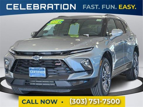 Certified 2025 Chevrolet Blazer RS w/ Driver Confidence II Package image 1