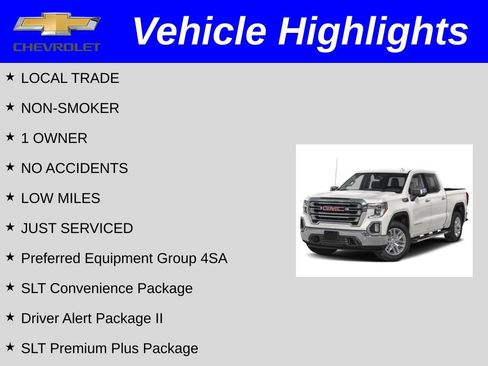 Used 2022 GMC Sierra 1500 SLT w/ SLT Premium Plus Package AWD/4WD image 2