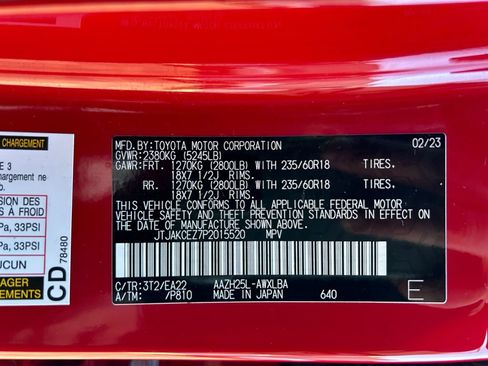 Used 2023 Lexus NX 350 AWD w/ Towing Package (2000 Lbs) image 34