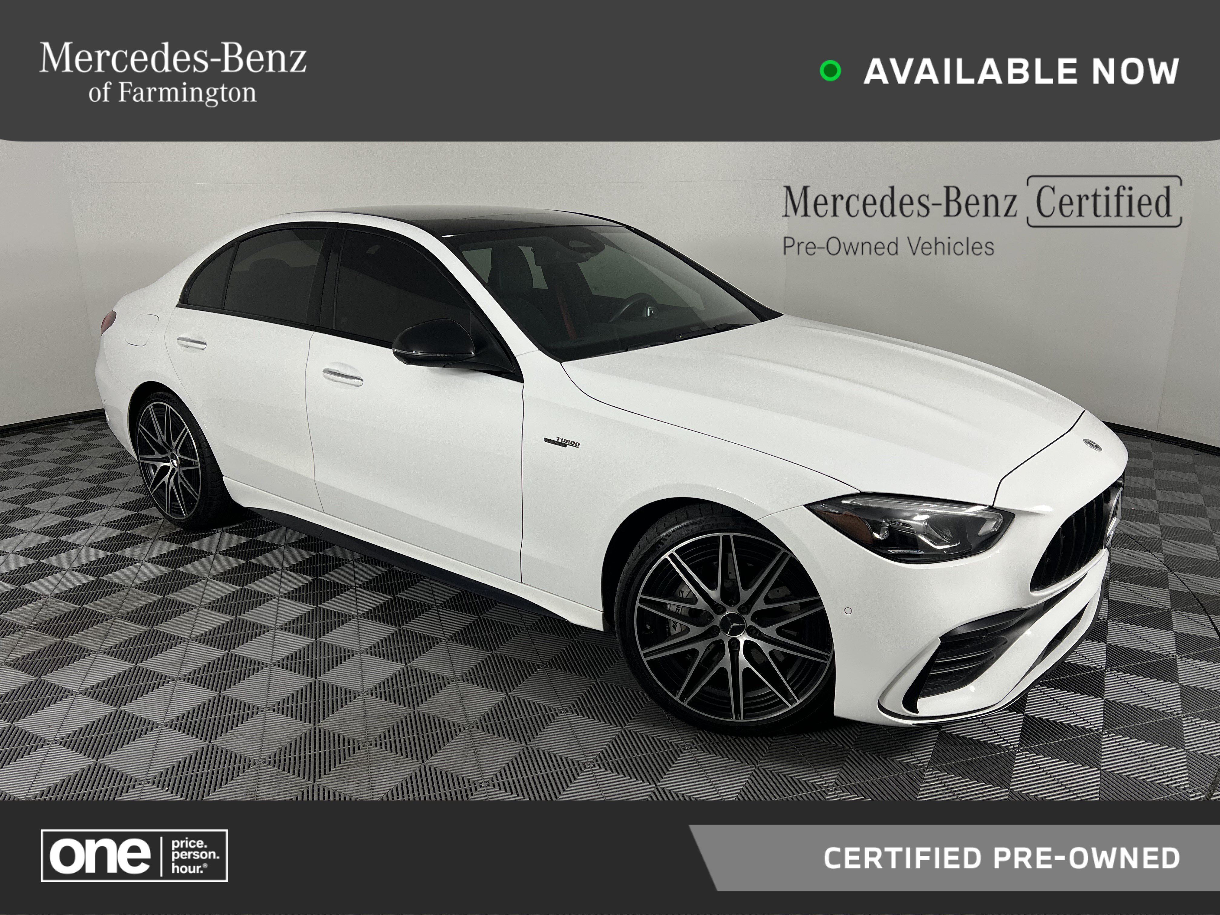 Certified 2023 Mercedes-Benz C 43 AMG 4MATIC Sedan image 1