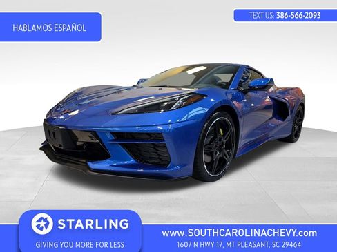 Certified 2023 Chevrolet Corvette Stingray Premium Conv w/ Battery Protection Package image 1