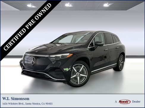 Used 2023 Mercedes-Benz EQS 580 4MATIC SUV image 1