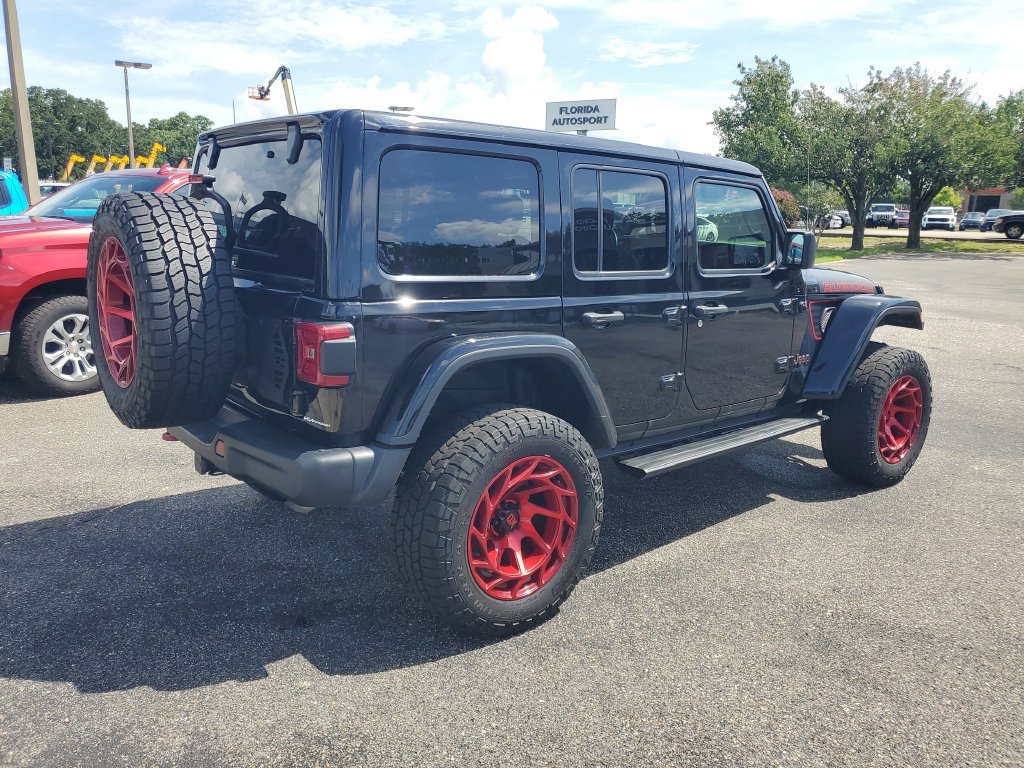 Used 2021 Jeep Wrangler Unlimited Rubicon w/ Uconnect 4C Nav & Sound Group AWD/4WD image 4