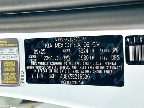 New 2025 Kia K4 LXS image 29