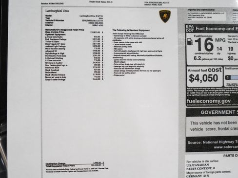 Used 2024 Lamborghini Urus S AWD/4WD image 40
