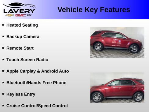 Used 2016 Chevrolet Equinox LTZ w/ LPO, Protection Package FWD image 2