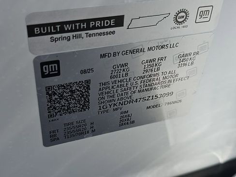 Used 2025 Cadillac XT5 Premium Luxury w/ LPO, Floor Liner Package AWD/4WD image 37