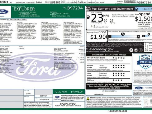 Used 2023 Ford Explorer XLT w/ Equipment Group 202A image 40