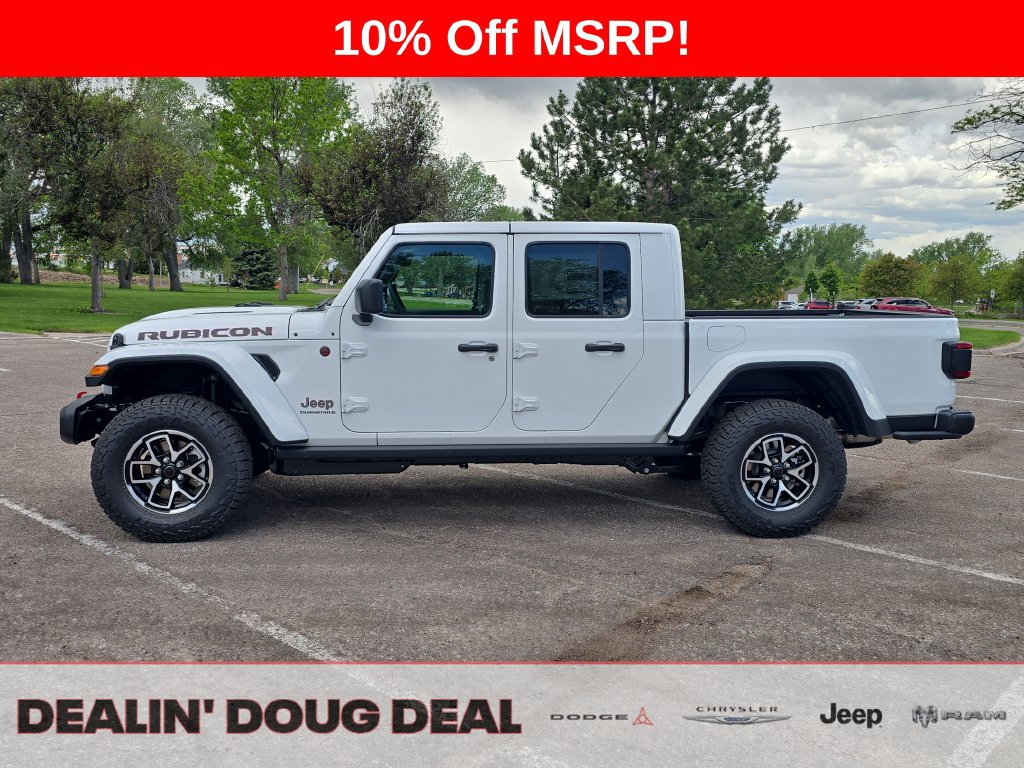 New 2026 Jeep Gladiator Rubicon w/ Steel Power Dome Hood Package AWD/4WD image 2