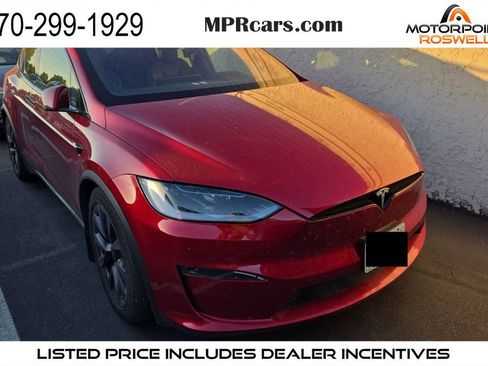 Used 2024 Tesla Model X Plaid AWD/4WD image 1