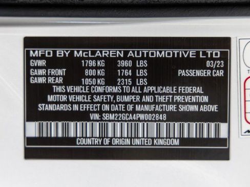 Used 2023 McLaren GT RWD image 56