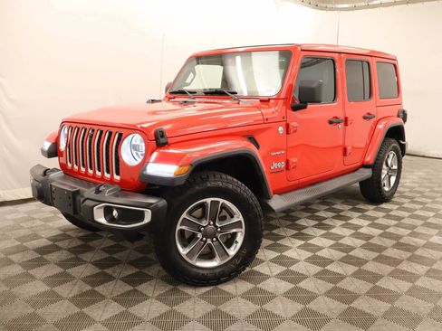 Used 2021 Jeep Wrangler Unlimited Sahara AWD/4WD image 1