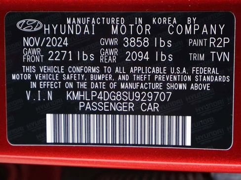 Certified 2025 Hyundai Elantra Limited image 47