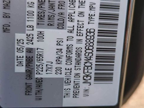 New 2025 MAZDA CX-5 AWD 2.5 S w/ Preferred Package image 35