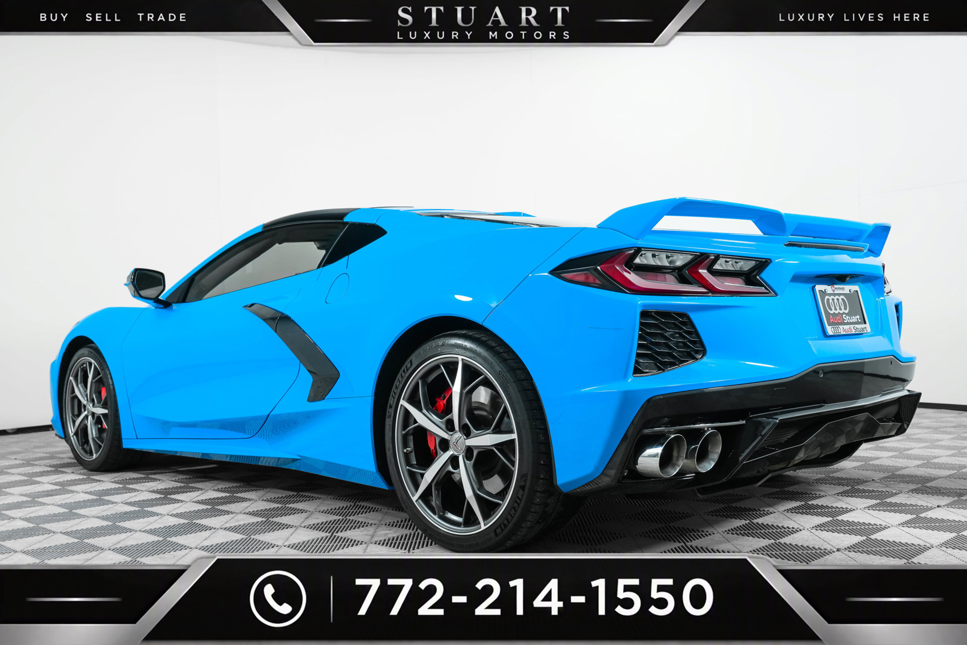 Used 2021 Chevrolet Corvette Stingray Premium Cpe w/ Z51 Performance Package RWD image 6