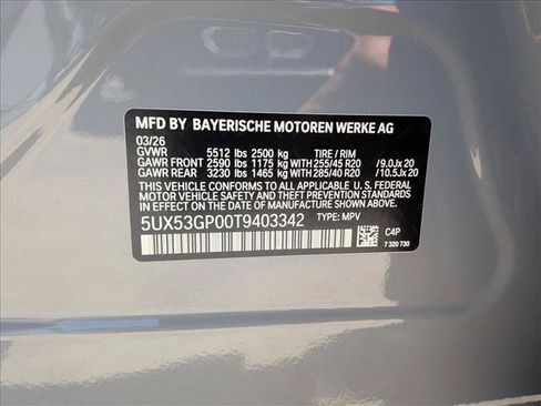 Used 2026 BMW X3 xDrive30i w/ M Sport Package AWD/4WD image 19