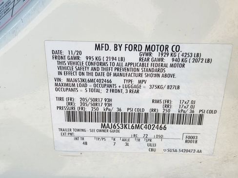 Used 2021 Ford EcoSport Titanium AWD/4WD image 24