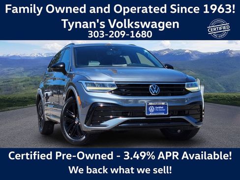 Certified 2022 Volkswagen Tiguan SE R-Line FWD image 1