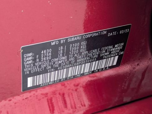 Certified 2023 Subaru Legacy Premium image 37