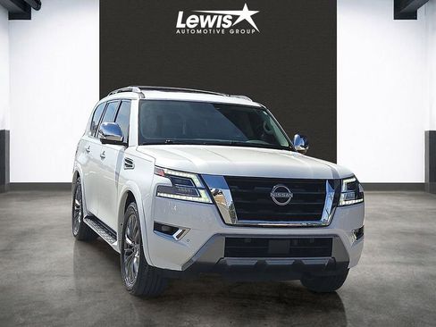 Used 2023 Nissan Armada Platinum w/ Captain's Chairs Package AWD/4WD image 6