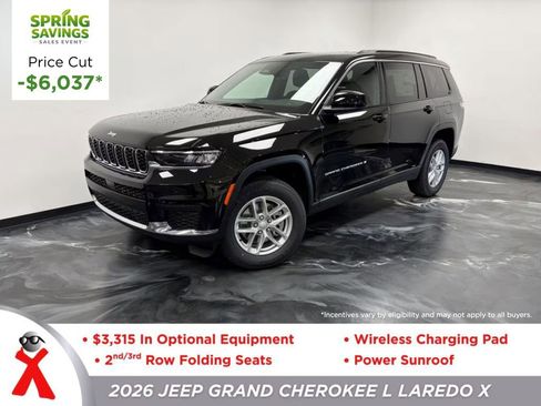 New 2026 Jeep Grand Cherokee L Laredo AWD/4WD image 1