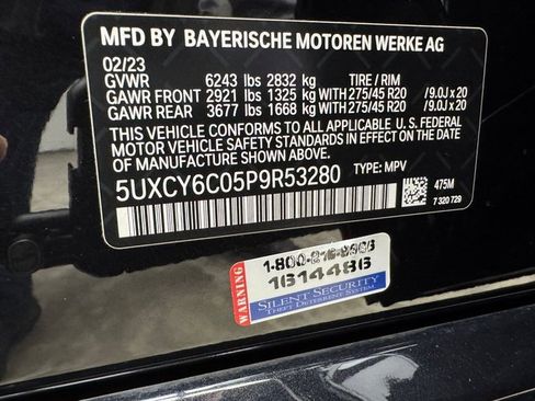 Certified 2023 BMW X6 xDrive40i w/ Executive Package image 30